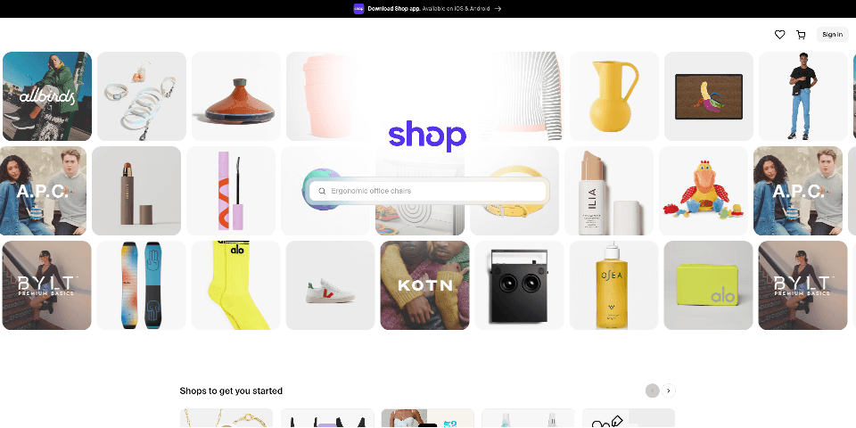 Shop: Your AI-Powered Shopping Assistant - AI tool screenshot and preview