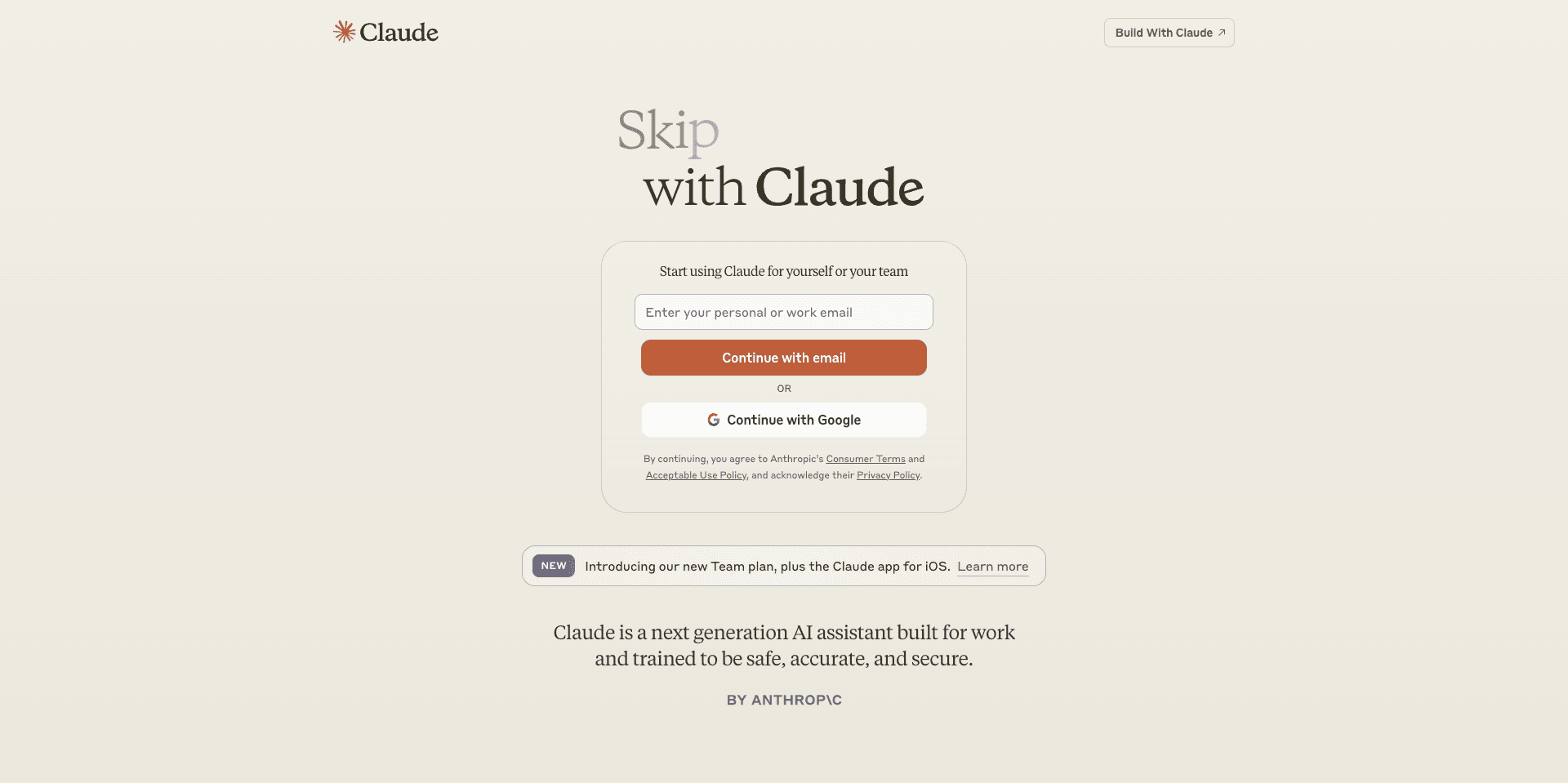 Claude by Anthropic - AI tool screenshot and preview