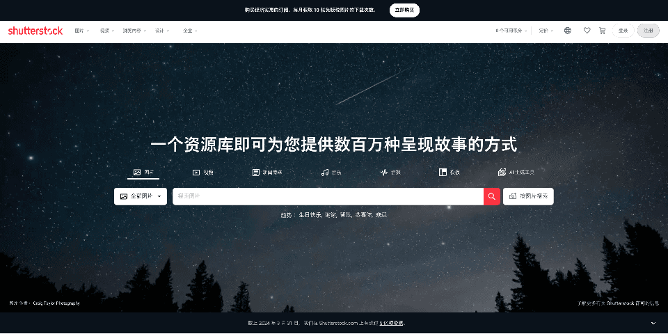 Shutterstock Shutterstock - AI tool screenshot and preview